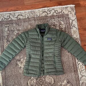 Patagonia Women's Olive Puffer Jacket